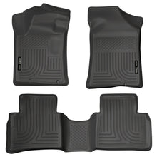 Load image into Gallery viewer, Husky Liners 13 Nissan Altima Weatherbeater Black Front & 2nd Seat Floor Liners Floor Mats - Rubber Husky Liners