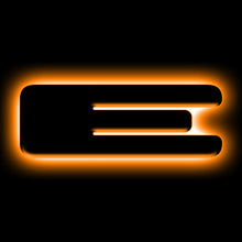 Load image into Gallery viewer, ORACLE Lighting Universal Illuminated LED Letter Badges - Matte Blk Surface Finish - E SEE WARRANTY Light Accessories and Wiring ORACLE Lighting