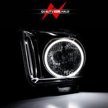 Load image into Gallery viewer, ANZO 2005-2009 Ford Mustang Crystal Headlights w/ Halo Black (CCFL) Headlights ANZO