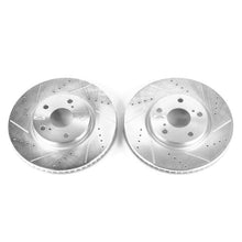 Load image into Gallery viewer, Power Stop 2006 Lexus GS300 Front Evolution Drilled & Slotted Rotors - Pair Brake Rotors - Slot & Drilled PowerStop