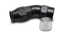 Load image into Gallery viewer, Vibrant Aluminum 30 Degree One Piece Hose End for PTFE Lined Hose (Size -12AN) Fittings Vibrant