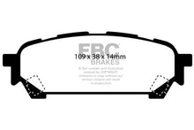 Load image into Gallery viewer, EBC 04-06 Saab 9-2X 2.0 Turbo Yellowstuff Rear Brake Pads Brake Pads - Performance EBC