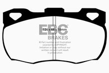 Load image into Gallery viewer, EBC 92-97 Land Rover Defender Greenstuff Front Brake Pads Brake Pads - Performance EBC