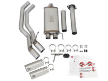 Load image into Gallery viewer, aFe Rebel Exhausts 3in SS Cat-Back 15-16 Ford F-150 EcoBoost V6 2.7/3.5L V8 5.0L w/ Polished Tips Catback aFe