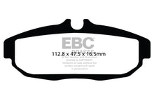 Load image into Gallery viewer, EBC 12 Ford Mustang 5.8 Supercharged (GT500) Shelby Redstuff Rear Brake Pads Brake Pads - Performance EBC