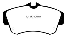 Load image into Gallery viewer, EBC 00-11 Chrysler PT Cruiser 2.4 Redstuff Front Brake Pads Brake Pads - Performance EBC