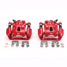 Load image into Gallery viewer, Power Stop 2005 Subaru Legacy Rear Red Calipers w/Brackets - Pair Brake Calipers - Perf PowerStop