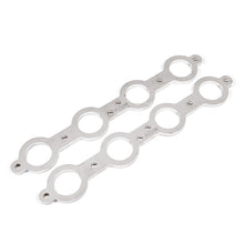 Load image into Gallery viewer, Stainless Works Chevrolet LS1/LS6 Round Port Header 304SS Exhaust Flanges 1-5/8in Primaries Flanges Stainless Works