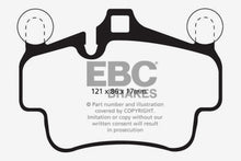 Load image into Gallery viewer, EBC 07-08 Porsche 911 (997) (Cast Iron Rotor only) 3.6 Carrera 2 Yellowstuff Front Brake Pads Brake Pads - Performance EBC