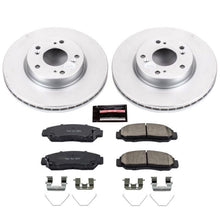 Load image into Gallery viewer, Power Stop 12-15 Honda Civic Front Z17 Evolution Geomet Coated Brake Kit Brake Kits - Performance Blank PowerStop