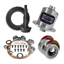 Load image into Gallery viewer, Yukon 8.5in GM 4.56 Rear Ring & Pinion Install Kit 30 Spline Positraction Axle Bearings and Seals Differential Install Kits Yukon Gear & Axle