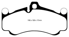 Load image into Gallery viewer, EBC 10-12 Porsche 911 (997) (Cast Iron Rotor only) 3.8 GT3 Yellowstuff Front Brake Pads Brake Pads - Performance EBC