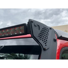 Load image into Gallery viewer, Go Rhino 18-20 Jeep Wrangler JL/JLU/Gladiator JT XE Windshield Light Bar Mount - 50in Single Row Light Mounts Go Rhino