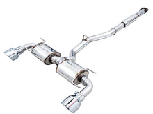 Load image into Gallery viewer, AWE Subaru BRZ/ Toyota GR86/ Toyota 86 Touring Edition Cat-Back Exhaust- Chrome Silver Tips Catback AWE Tuning