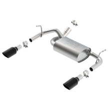 Load image into Gallery viewer, Borla 12-14 Jeep Wrangler JK 2/4Dr Rr Section ATAK Single Square Rlld Angle-Cut Black Chrome Exhaust Catback Borla