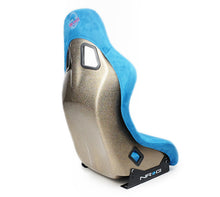Load image into Gallery viewer, NRG FRP Bucket Seat ULTRA Edition - Medium (Blue Alcantara/Pearlized Back) Race Seats NRG
