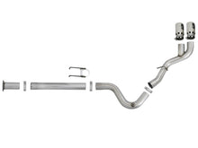 Load image into Gallery viewer, aFe Rebel XD 4in SS Down-Pipe Back Exhaust w/Dual Polished Tips 17-18 Ford Diesel Trucks V8-6.7L(td) DPF Back aFe