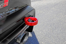 Load image into Gallery viewer, Perrin 2020 Toyota Supra Tow Hook Kit (Rear) - Red Tow Hooks Perrin Performance