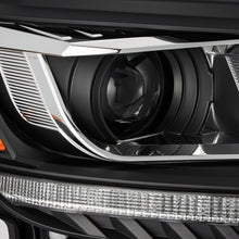 Load image into Gallery viewer, AlphaRex 19-21 Ford Ranger LUXX LED Proj Headlights Plank Style Black w/Seq Signal/DRL Headlights AlphaRex