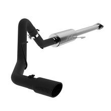Load image into Gallery viewer, MBRP 2015 Ford F-150 2.7L / 3.5L EcoBoost 3in Cat Back Single Side Black Exhaust System Catback MBRP