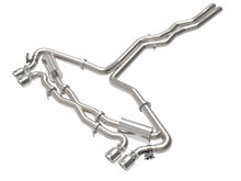 Load image into Gallery viewer, aFe 20-22 Audi RS6 Avant V8 4L(tt) MACH Force-Xp 3in to 2.5in 304 SS Cat-Back Exhaust w/Polished Tip Catback aFe