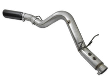 Load image into Gallery viewer, aFe LARGE BORE HD 5in 409-SS DPF-Back Exhaust w/Black Tip 2017 GM Duramax V8-6.6L (td) L5P DPF Back aFe