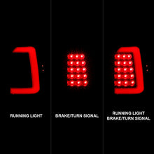 Load image into Gallery viewer, ANZO 1997-2004 Dodge Dakota LED Taillights Black Housing Clear Lens Pair Tail Lights ANZO