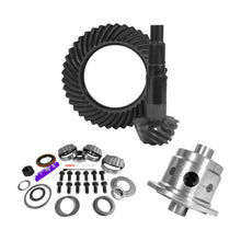 Load image into Gallery viewer, Yukon 11.25in Dana 80 3.73 Rear Ring & Pinion Install Kit 35 Spline Positraction 4.125in BRG Differential Install Kits Yukon Gear & Axle