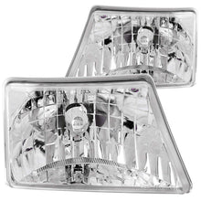 Load image into Gallery viewer, ANZO 1998-2000 Ford Ranger Crystal Headlights Chrome Headlights ANZO