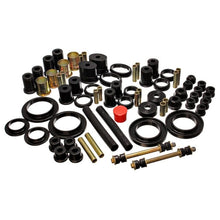 Load image into Gallery viewer, Energy Suspension 85-93 Ford Mustang Black Hyper-flex Master Bushing Set Bushings - Full Vehicle Kits Energy Suspension