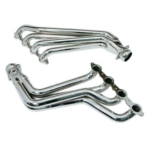 Load image into Gallery viewer, BBK 10-15 Camaro LS3 L99 Long Tube Exhaust Headers With Converters - 1-3/4 Chrome Headers & Manifolds BBK