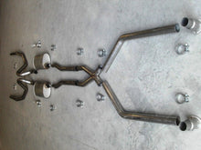 Load image into Gallery viewer, Stainless Works Chevy Chevelle Small/Big Block 1966-67 Exhaust 2 1/2in for Headers with X-Pipe Catback Stainless Works