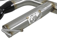 Load image into Gallery viewer, aFe MACHForce XP 08-13 BMW 135i L6-2.0L N54/N55 3in. 304 SS Axle-Back Exhaust w/Black Tips Catback aFe