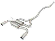 Load image into Gallery viewer, aFe MACHForce XP SS-304 Polish Tip 2.5in Dia Cat Back Exhaust 12-14 BMW 335i (F30) 3.0L (t) Catback aFe