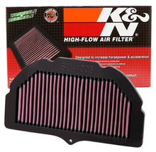 Load image into Gallery viewer, K&N 05-08 Suzuki GSXR 1000 Replacement Air Filter Air Filters - Drop In K&N Engineering