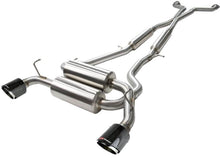 Load image into Gallery viewer, aFe Takeda 2-1/2in 304SS Cat-Back Exhaust Infiniti G37 08-13/Q60 14-15 V6-3.7 w/ Carbon Fiber Tips Catback aFe