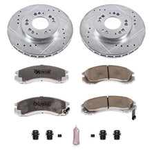 Load image into Gallery viewer, Power Stop 91-96 Dodge Stealth Front Z26 Street Warrior Brake Kit Brake Kits - Performance D&S PowerStop