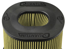 Load image into Gallery viewer, aFe Quantum Pro-Guard 7 Air Filter Inverted Top - 5in Flange x 9in Height - Oiled PG7 Cold Air Intakes aFe