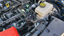 Load image into Gallery viewer, J&L 21-21.5 Ford Bronco 2.3L Ecoboost Passenger Side 3.0 Oil Separator - Black Anodized Oil Separators J&L
