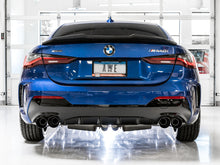 Load image into Gallery viewer, AWE Tuning 2019+ BMW M340i (G20) Non-Resonated Touring Edition Exhaust - Quad Diamond Black Tips Catback AWE Tuning