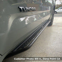 Load image into Gallery viewer, Go Rhino 2022 Toyota Tundra Crew Max Brackets for Dominator Extreme SideSteps - Tex. Black Brackets Go Rhino
