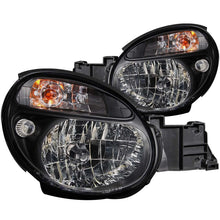 Load image into Gallery viewer, ANZO 2002-2003 Subaru Impreza Crystal Headlights Black Headlights ANZO