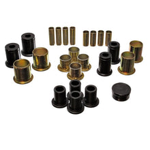 Load image into Gallery viewer, Energy Suspension 91-96 Buick LeSabre / 90-94 Chevy Astro Black Front Lower and Upper Control Arm Bu Bushing Kits Energy Suspension