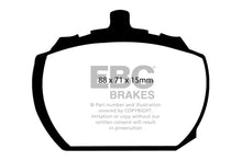Load image into Gallery viewer, EBC 73-76 Mg MGB GT V8 3.5 Greenstuff Front Brake Pads Brake Pads - Performance EBC