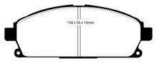 Load image into Gallery viewer, EBC 03-06 Acura MDX 3.5 Yellowstuff Front Brake Pads Brake Pads - Performance EBC