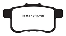Load image into Gallery viewer, EBC 09-14 Acura TSX 2.4 Yellowstuff Rear Brake Pads Brake Pads - Performance EBC