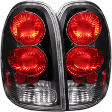 Load image into Gallery viewer, ANZO 1996-2000 Chrysler Voyager Taillights Black Tail Lights ANZO