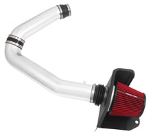 Load image into Gallery viewer, Spectre 11-15 Jeep Grand Cherokee V6-3.6L F/I Air Intake Kit - Polished w/Red Filter Cold Air Intakes Spectre