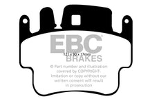 Load image into Gallery viewer, EBC 98-05 Porsche 911 996 3.4 Carrera 2 (Iron Rotor) Redstuff Frt Brake Pad (Check EBC Fit Guide) Brake Pads - Performance EBC
