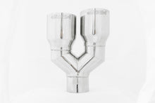 Load image into Gallery viewer, MBRP Universal T304 SS Dual Tip 3.5in OD/2.5in Inlet Tips MBRP